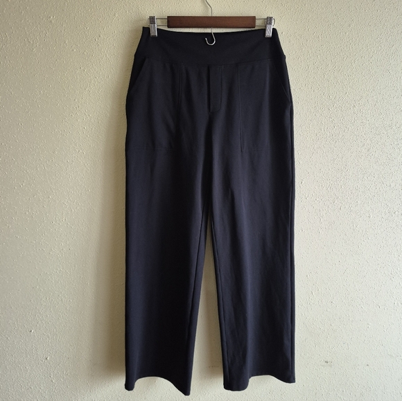 G4free Wide Leg Womens Yoga Pants Black Size Large - Picture 4 of 10